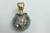 Black South Sea Pearl pendant with 18ct gold diamond set starfish