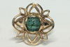 Gold and tourmaline ring